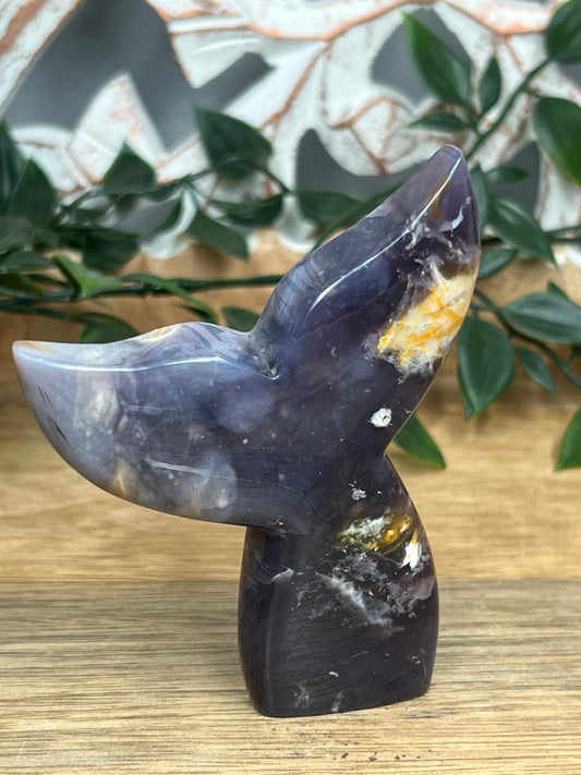 Purple Chalcedony Tail