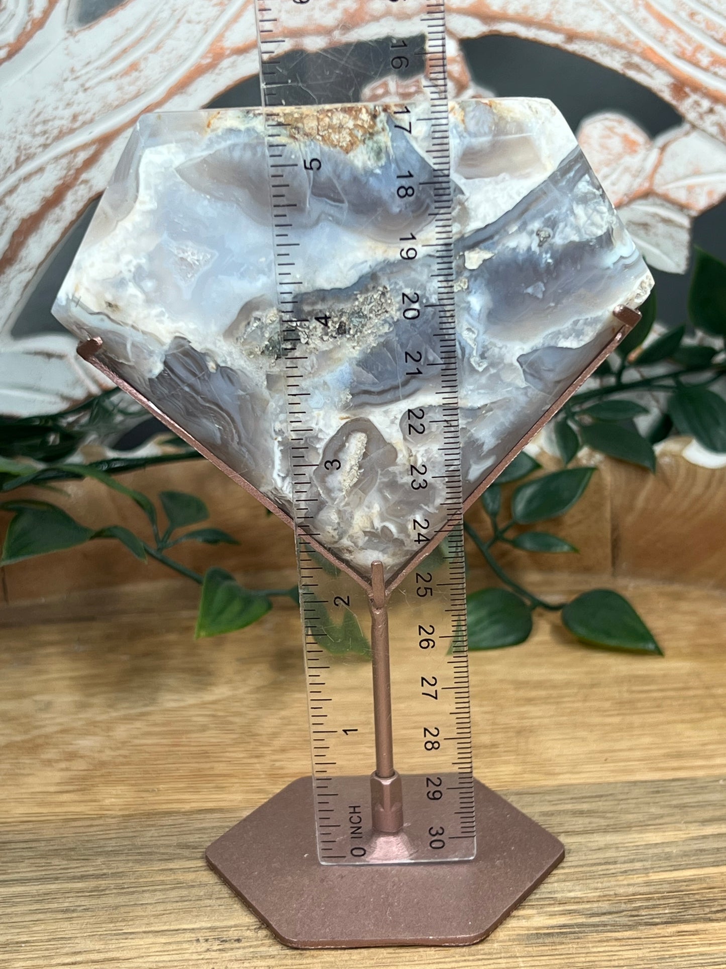 Blue Grey Lace Diamond