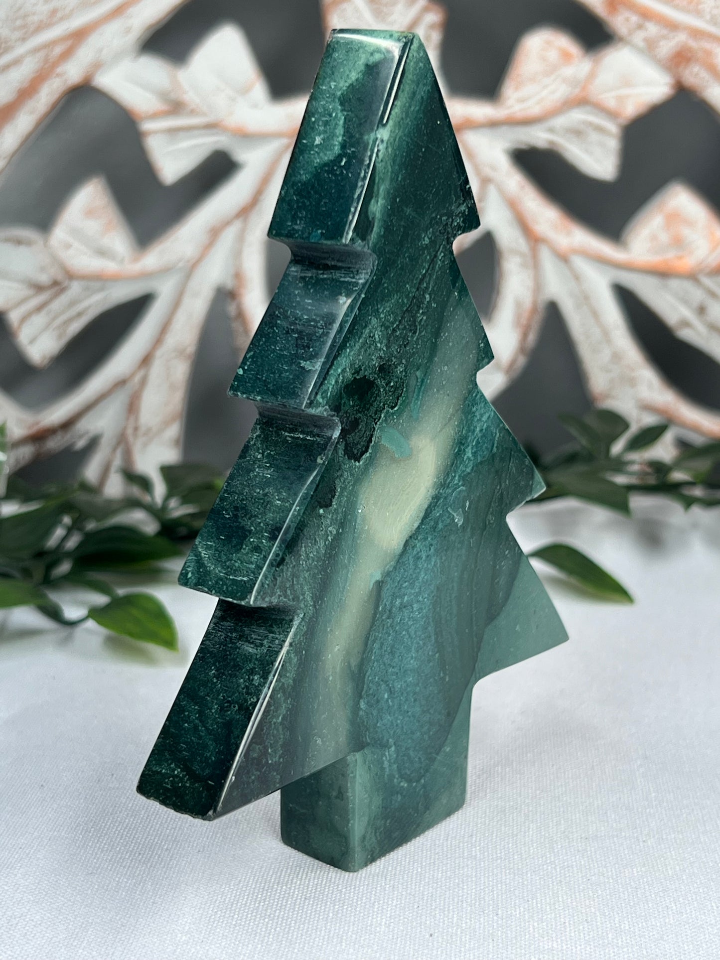 Blue Green Jasper Tree