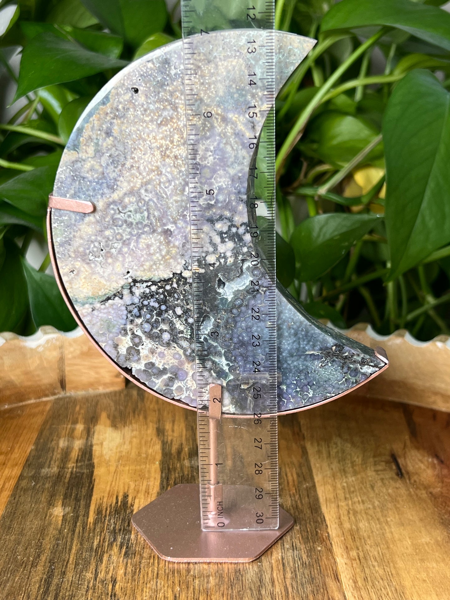 Grape Agate Moon