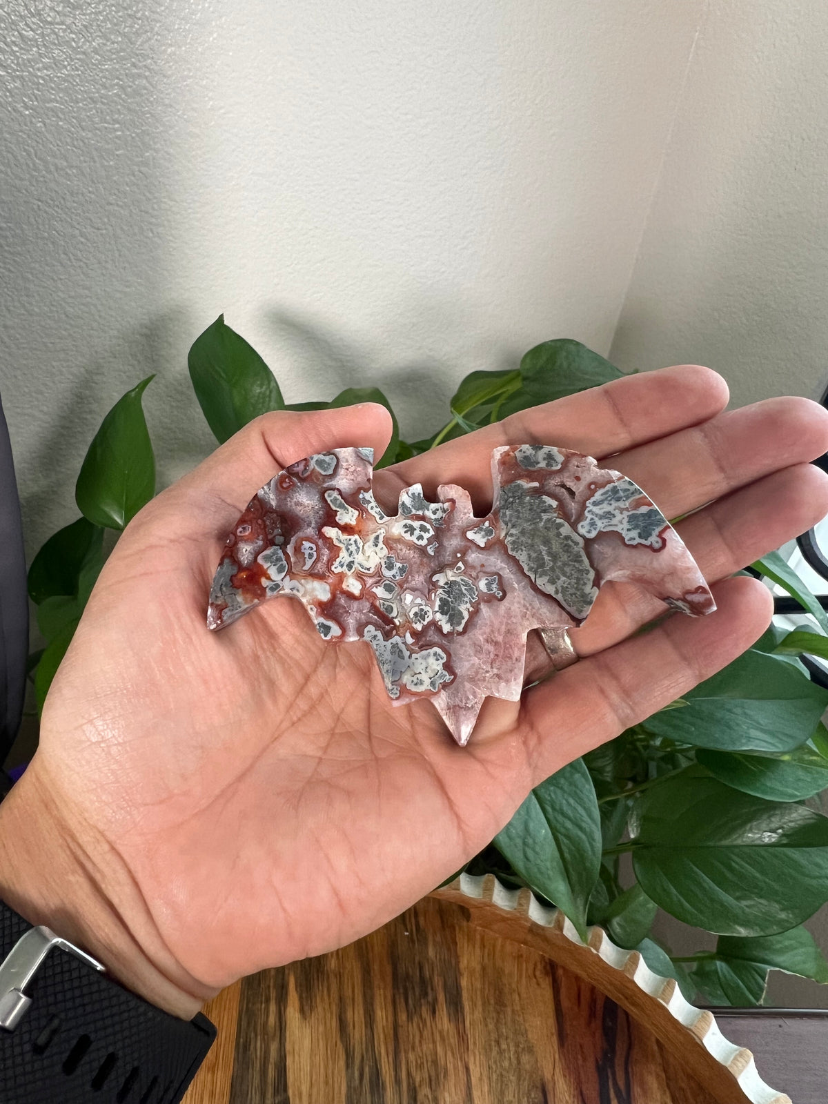 Marcasite 3D Bats