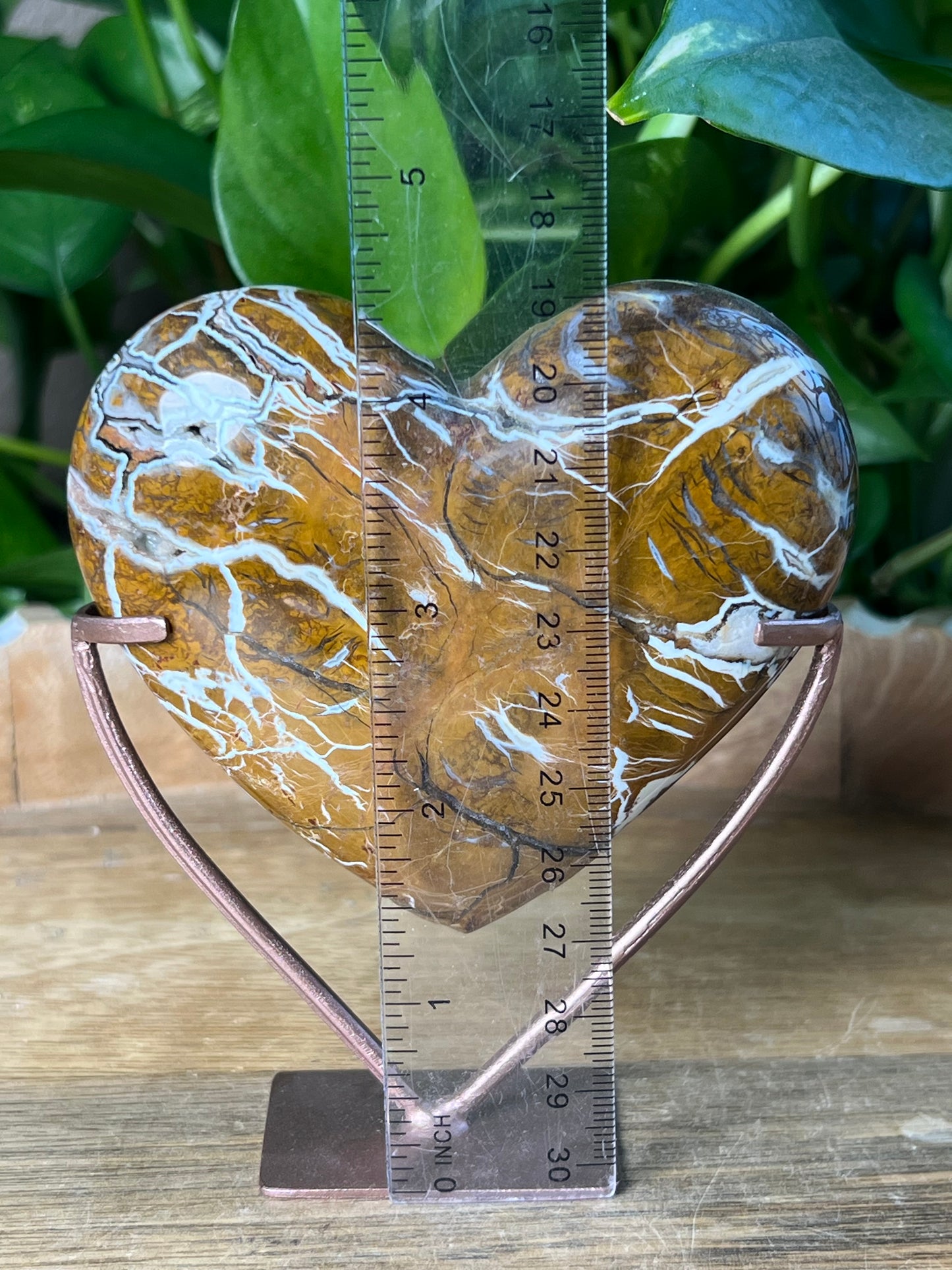 Brecciated Jasper Heart