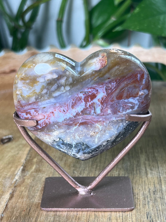 River Jasper Heart