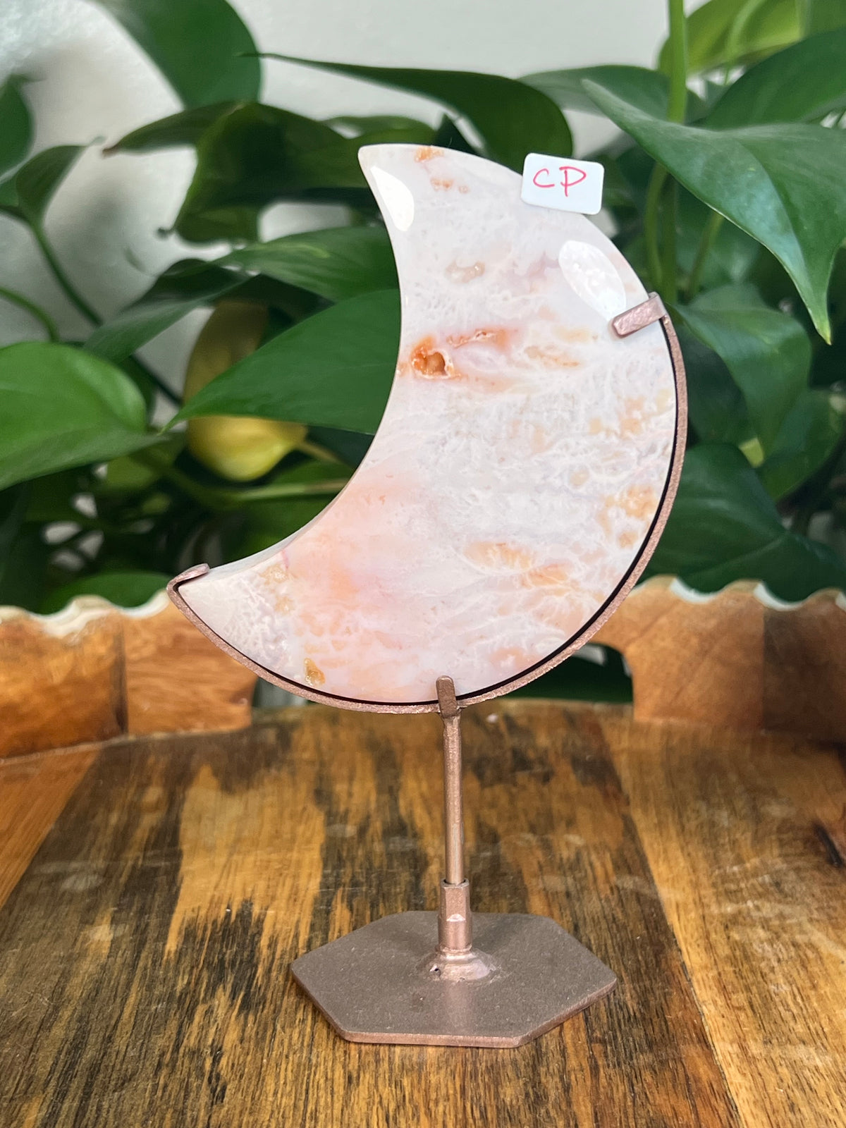 Pink Carnelian Moons