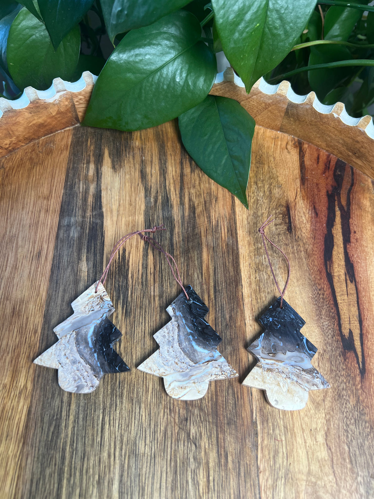 Palm Root Tree Ornaments