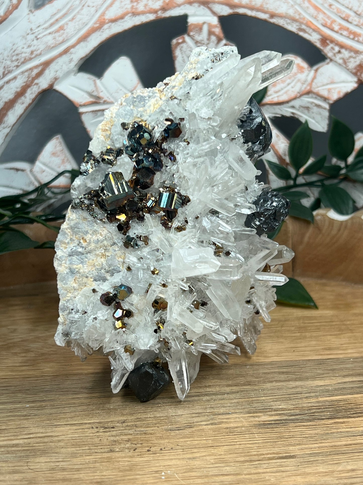 Rainbow Pyrite Specimen