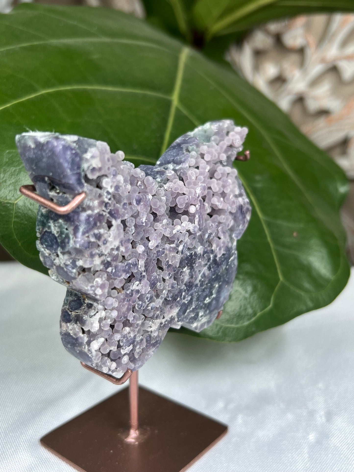 Grape Agate Butterfly