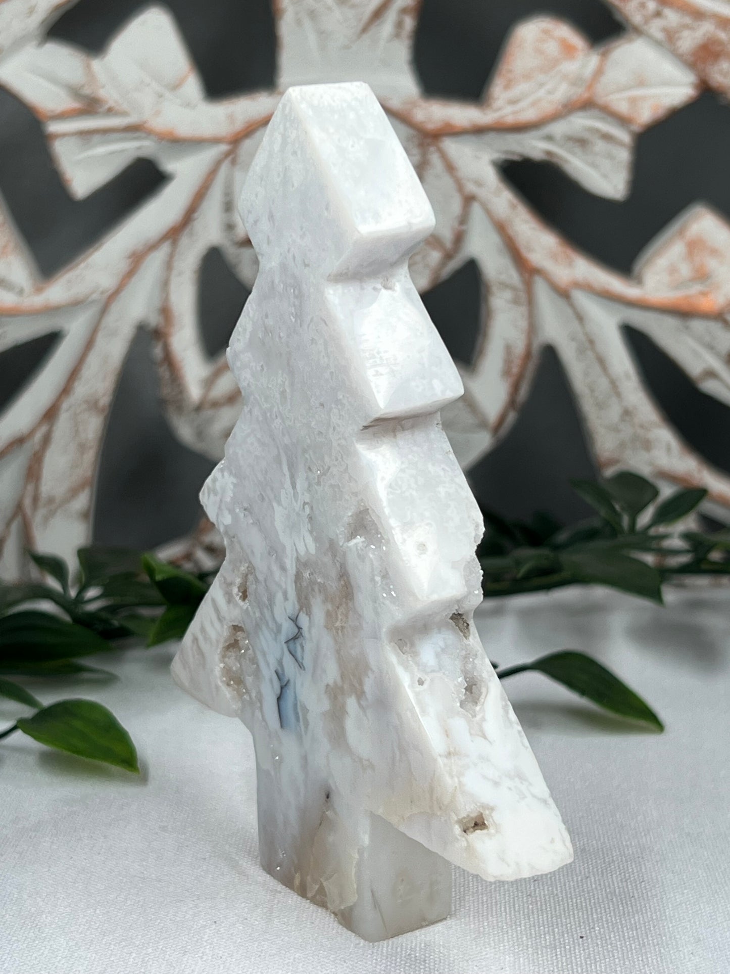 White Plume Agate Tree