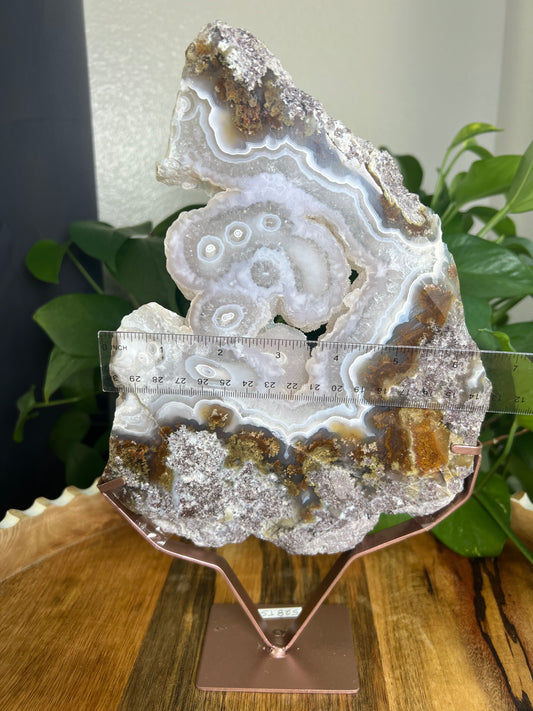 Scenic Moss Agate Slab