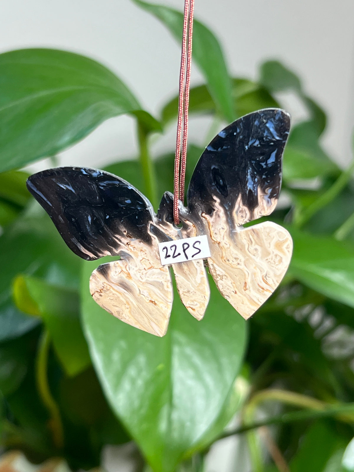 Palm Root Ornament Butterfly: PS