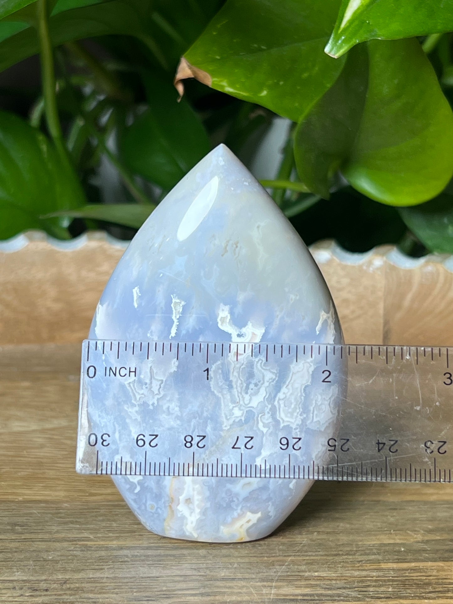 Winter Plume Agate Flame