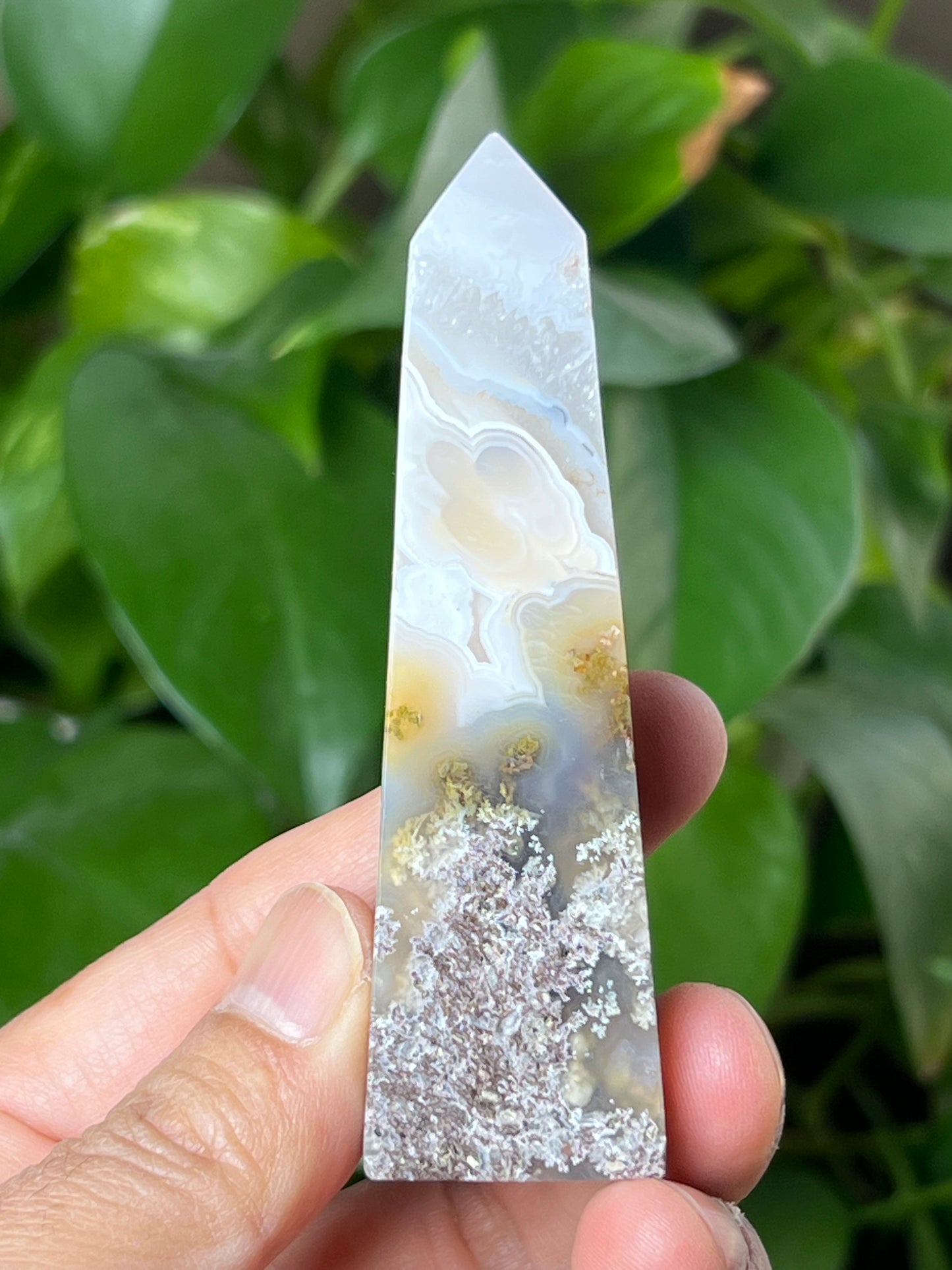 Scenic Moss Agate Tower