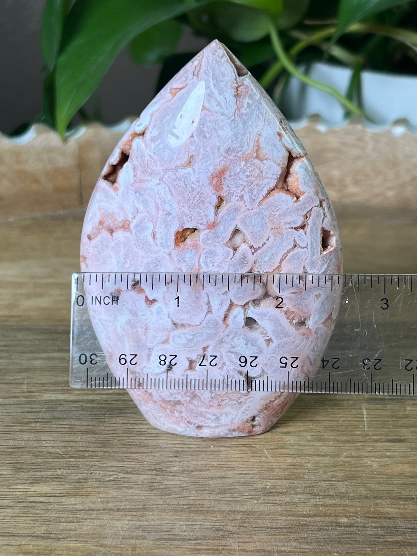 Pink Carnelian Flame