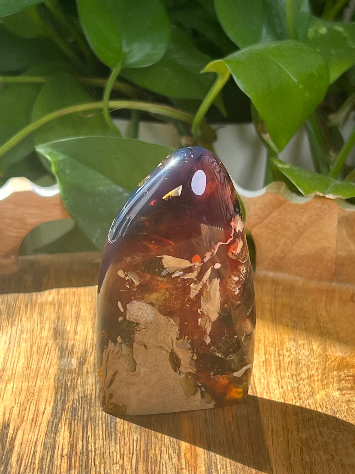 Blue Amber Freeform: K