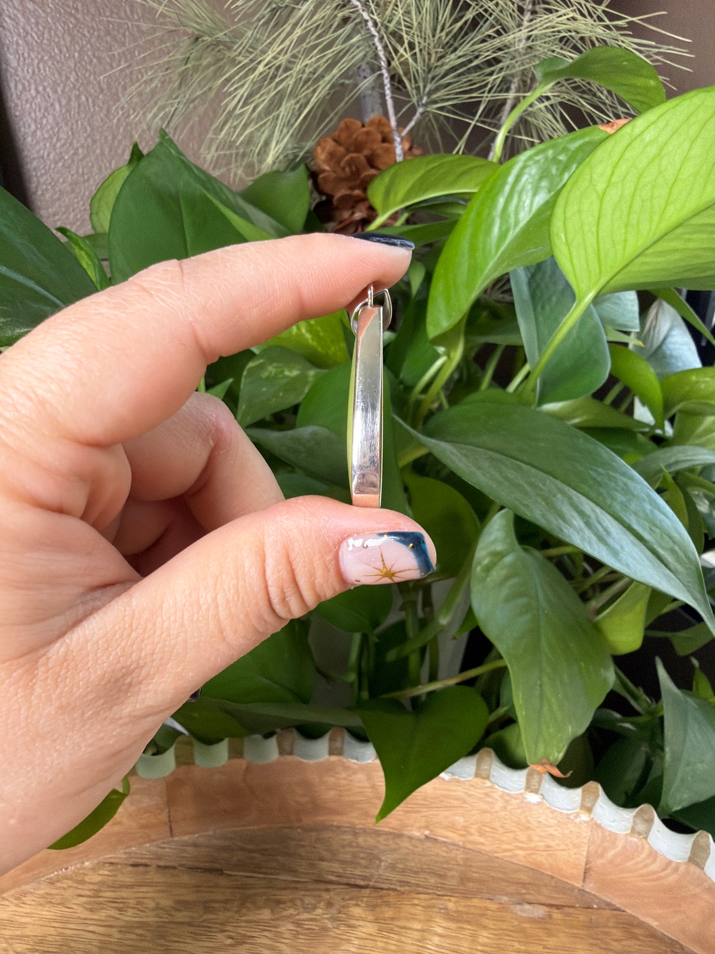 Idocrase Water Drop Pendant