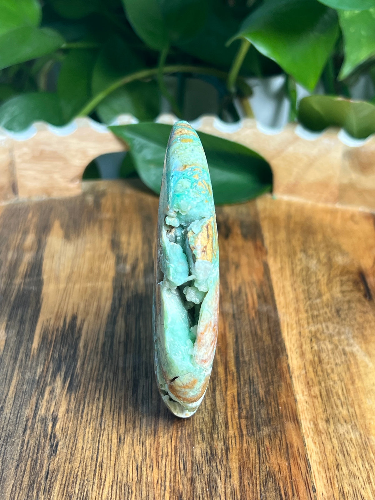 Smithsonite Self Standing Moon: PA