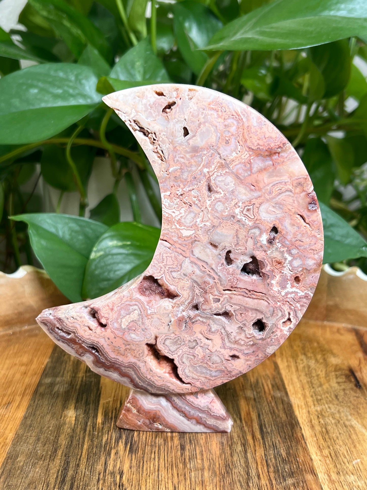 Crazy Lace Agate Moon: Li