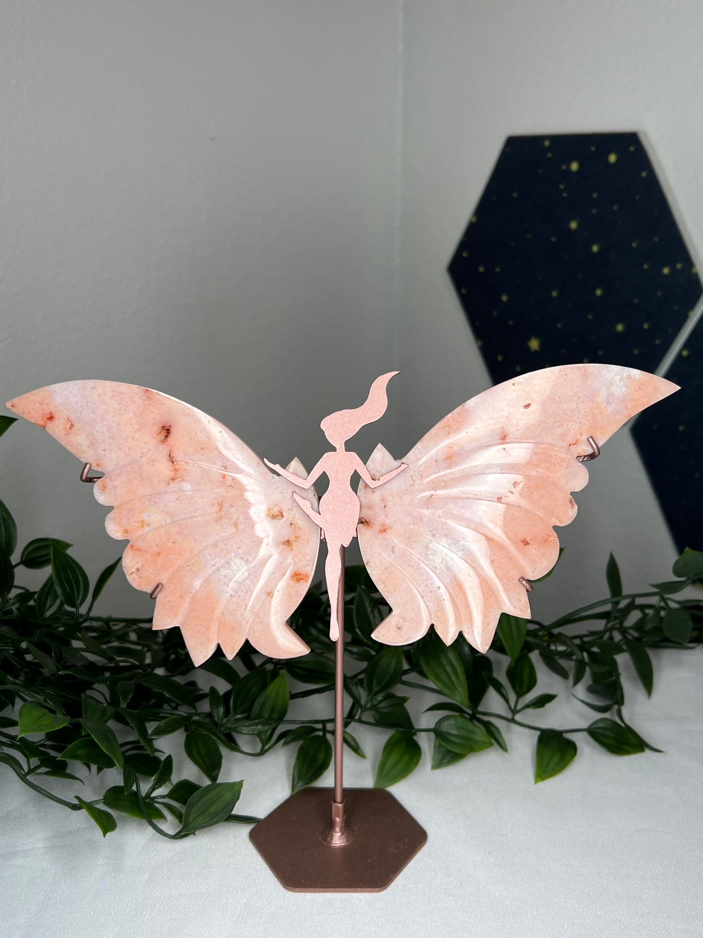 Pink Carnelian Wings