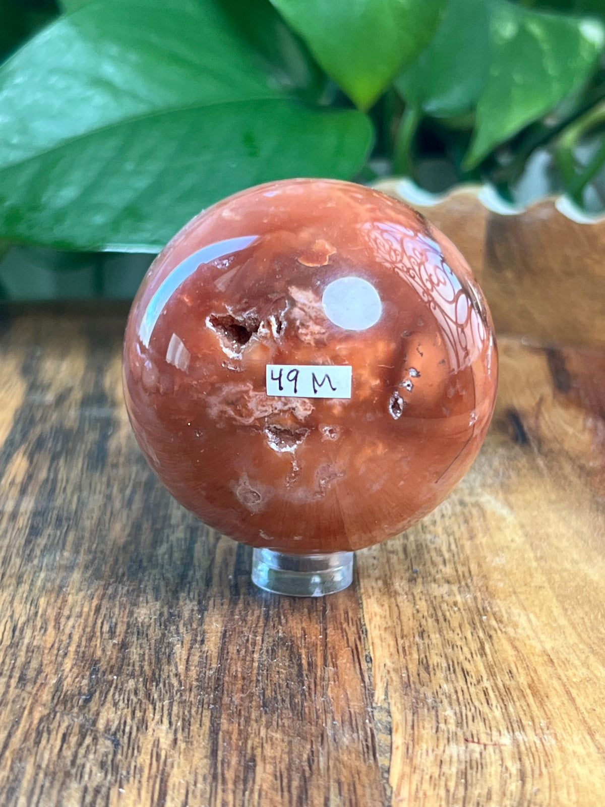 Carnelian Sphere: M