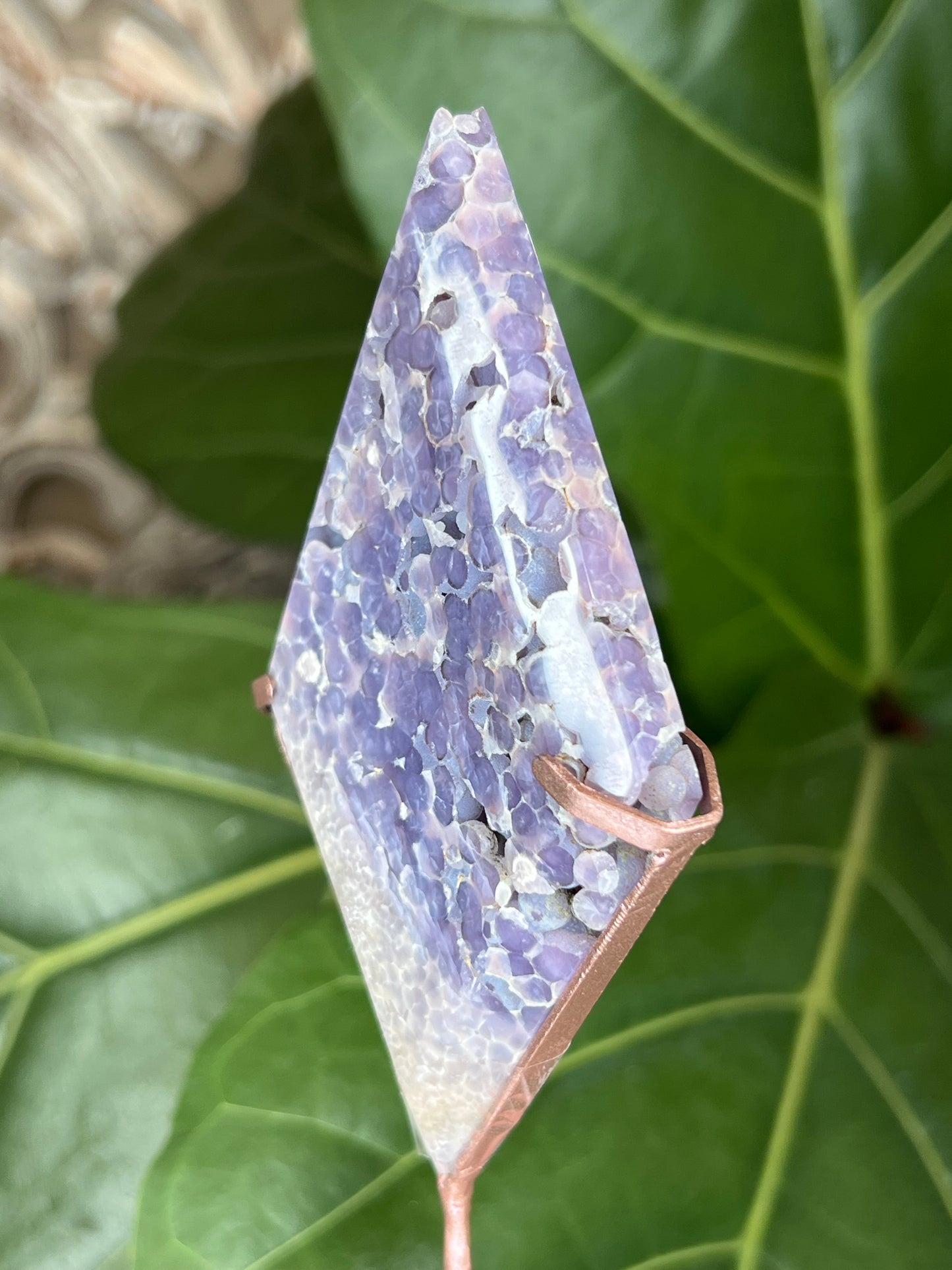 Grape Agate Diamond