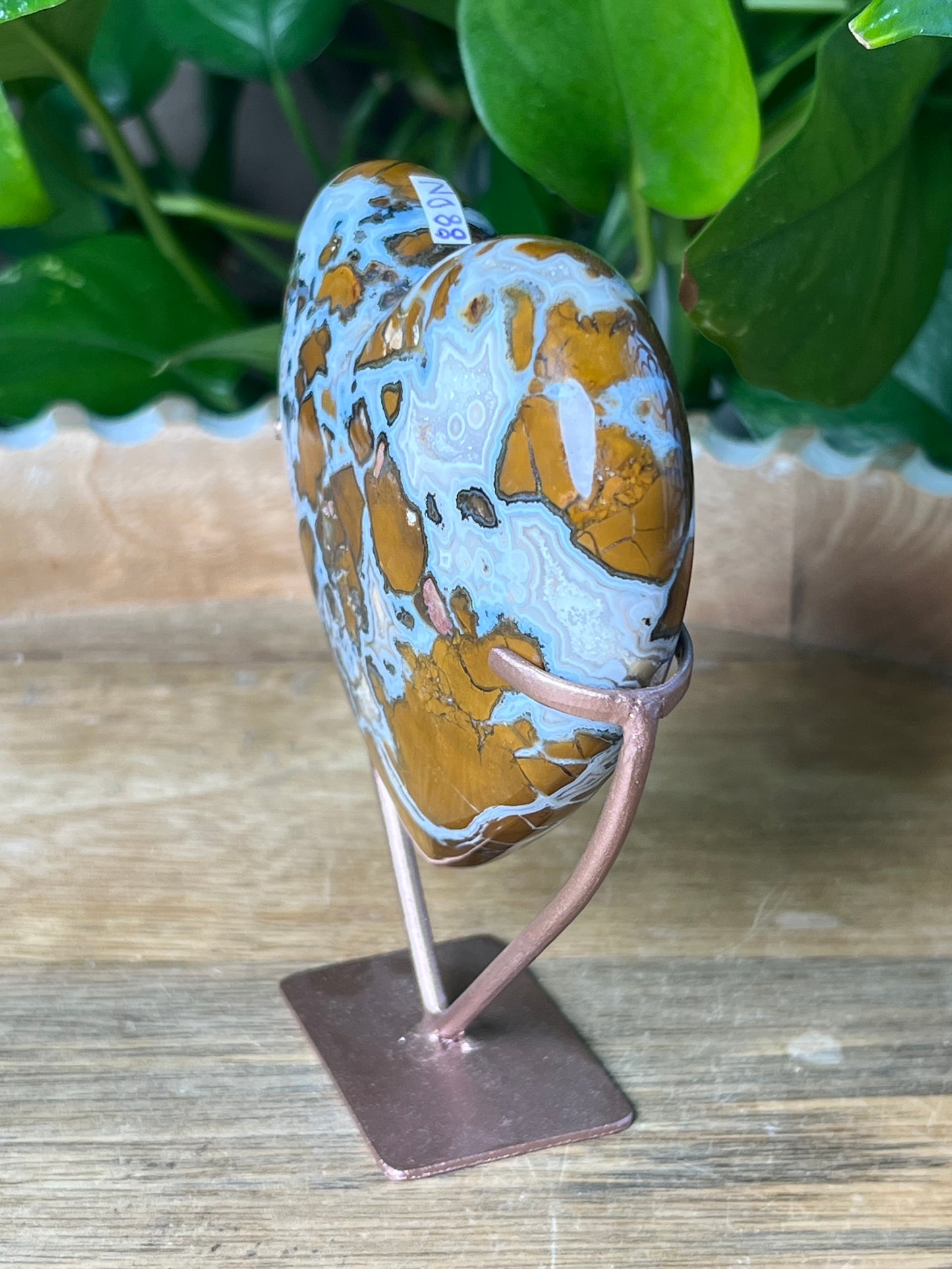 Brecciated Jasper Heart