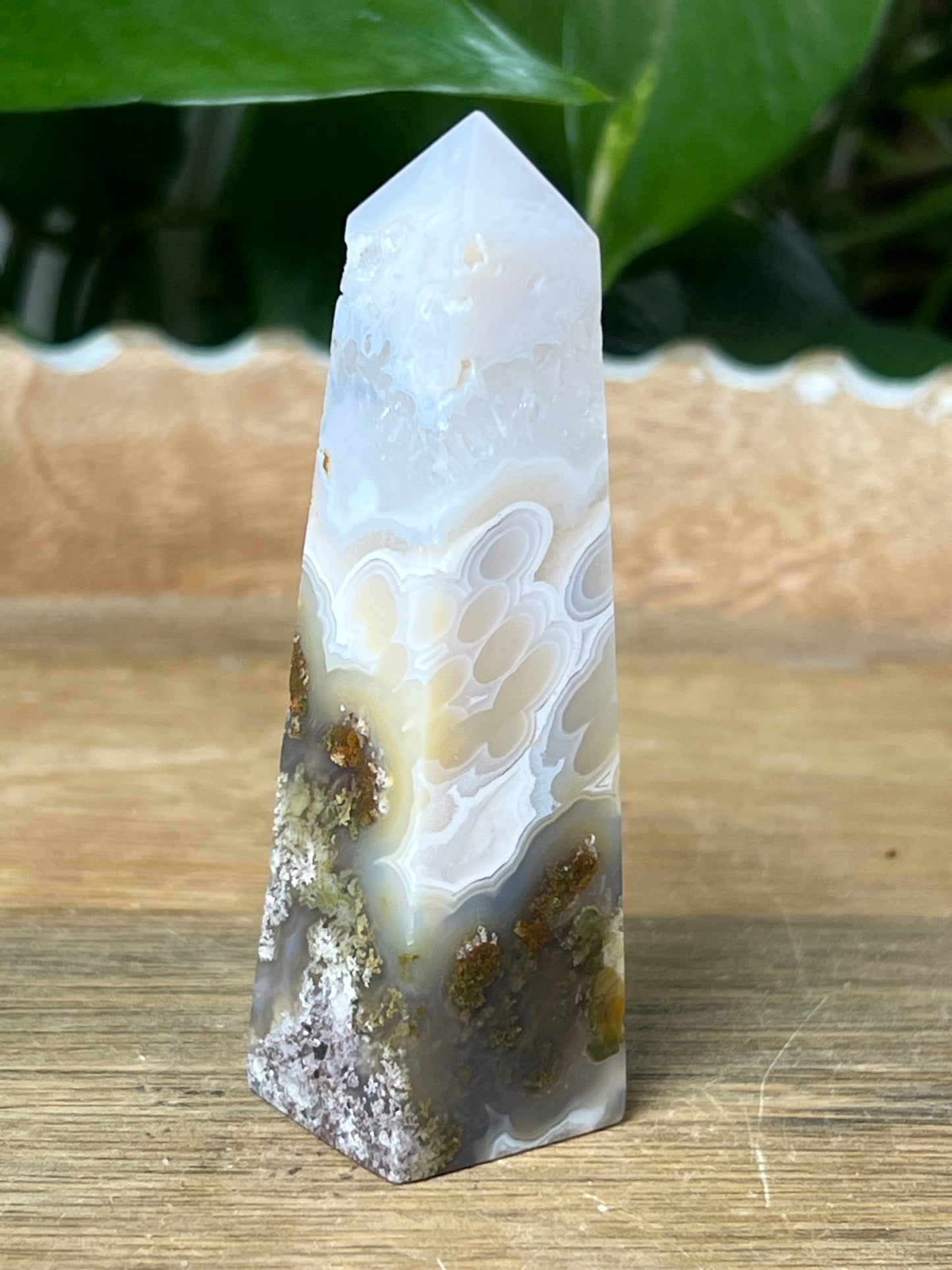 Scenic Moss Agate Tower