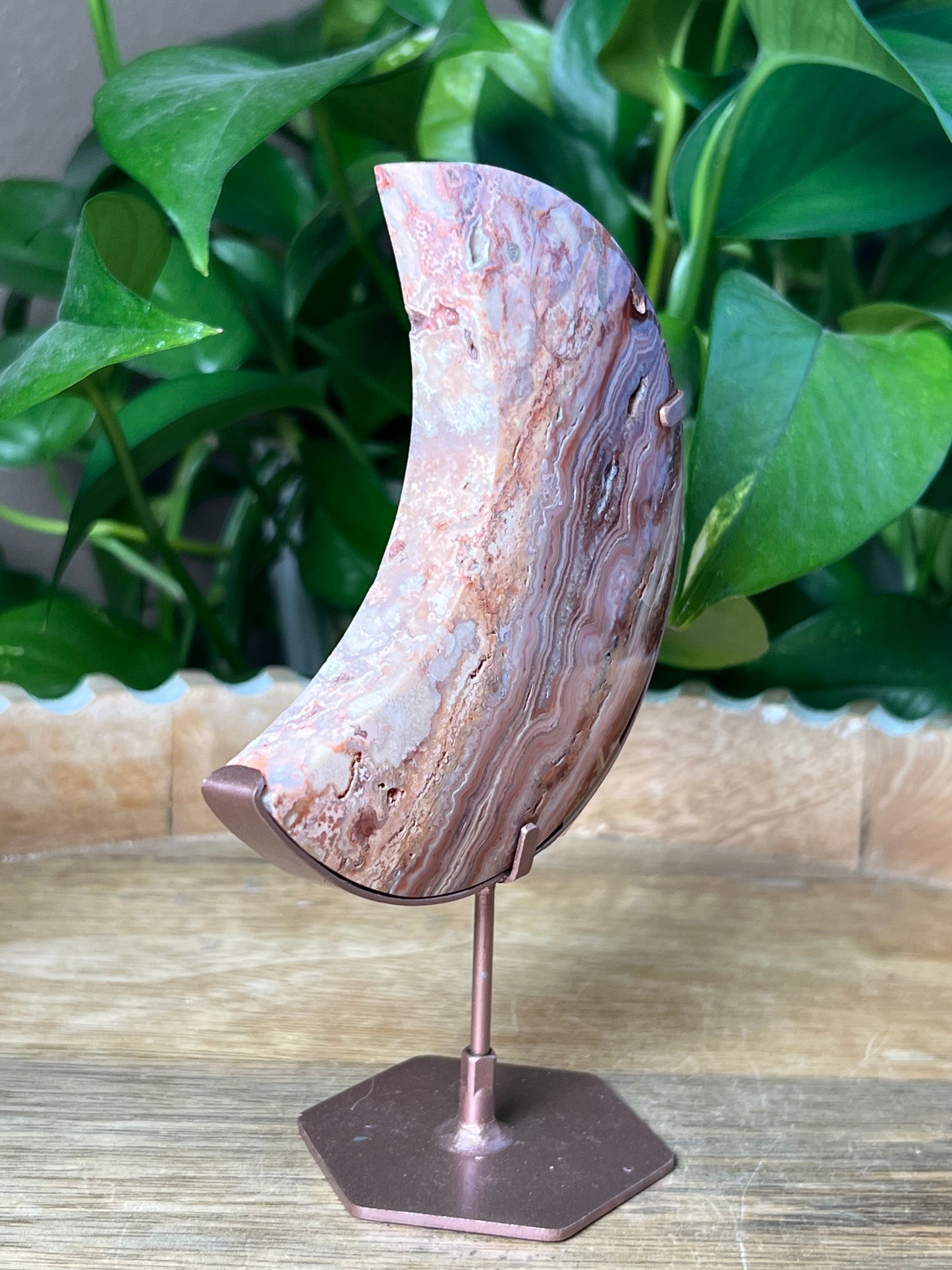 Crazy Lace Agate Moon