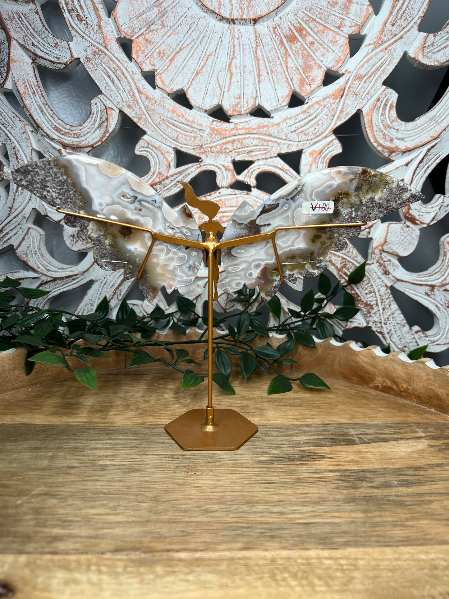 Scenic Moss Agate Wings