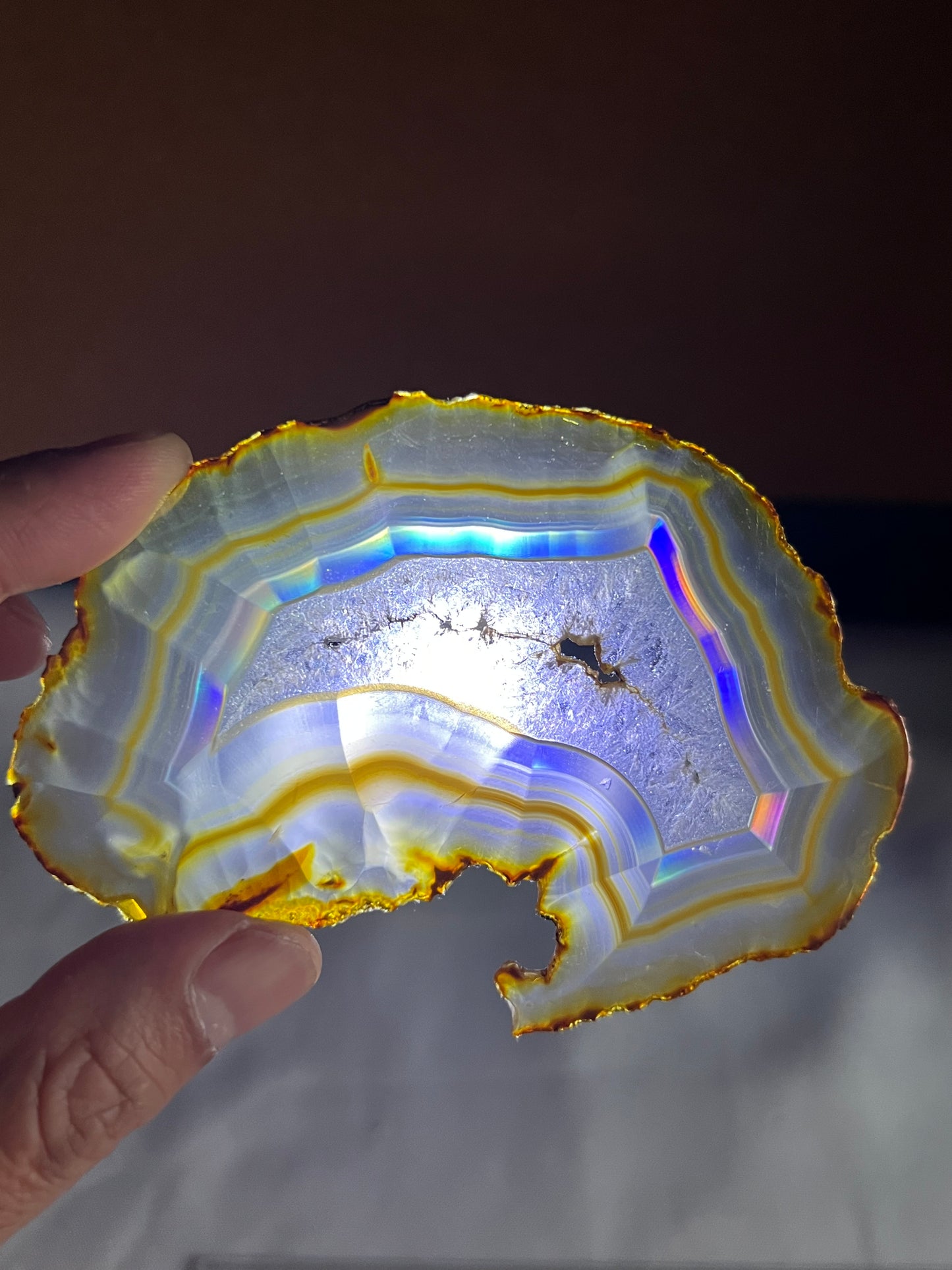 Iris Agate Slab