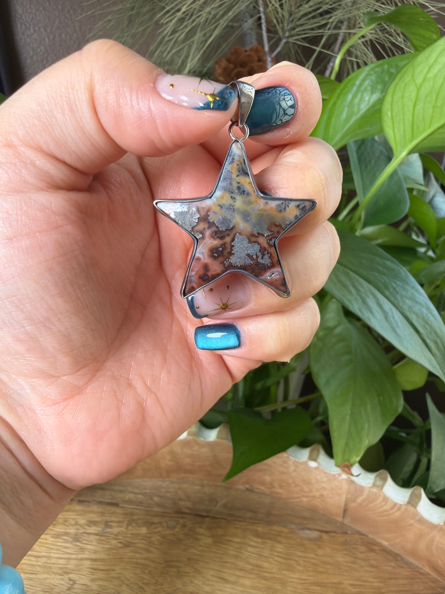 Marcasite Star Pendant