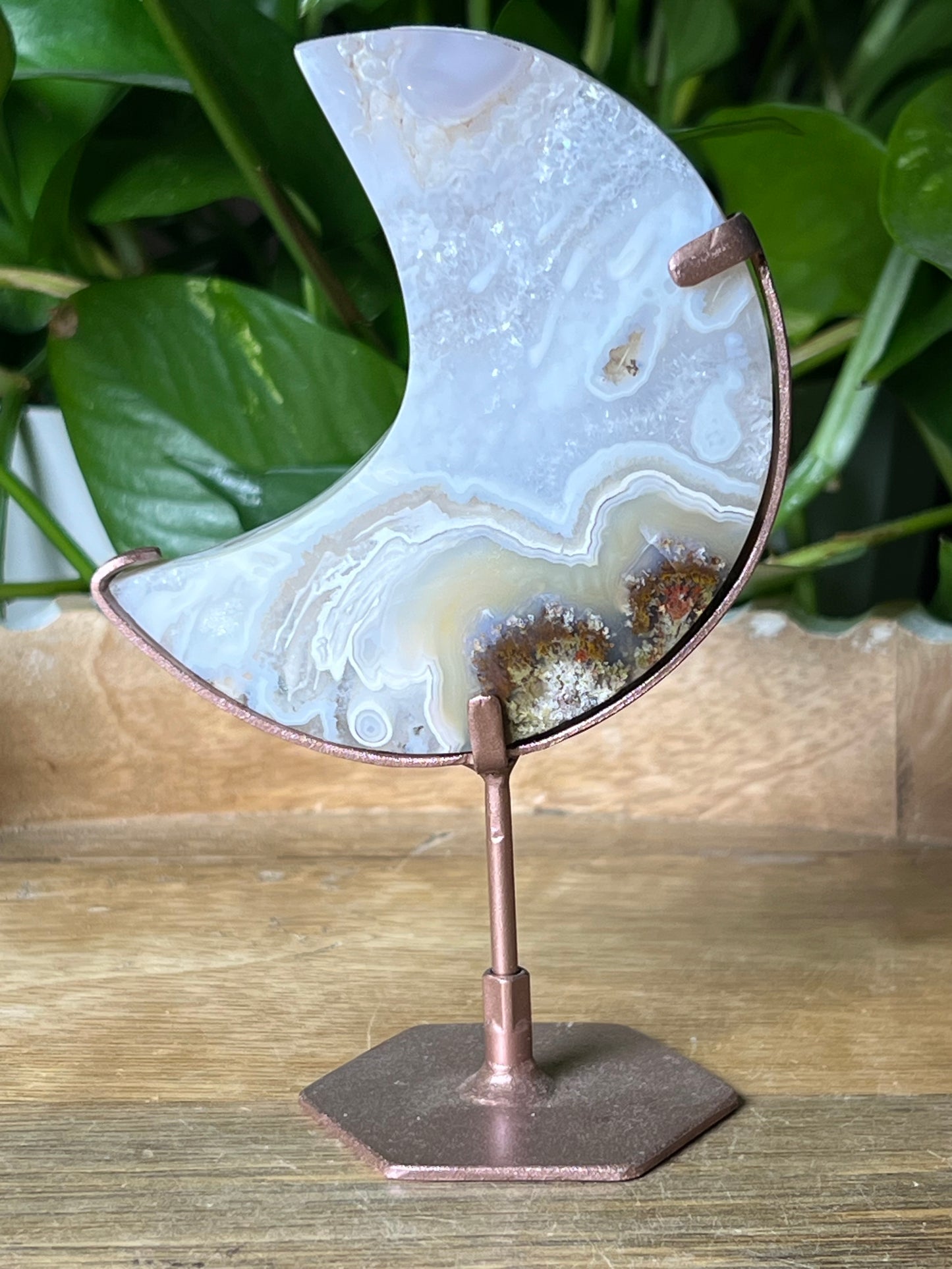 Scenic Moss Agate Moon: PA