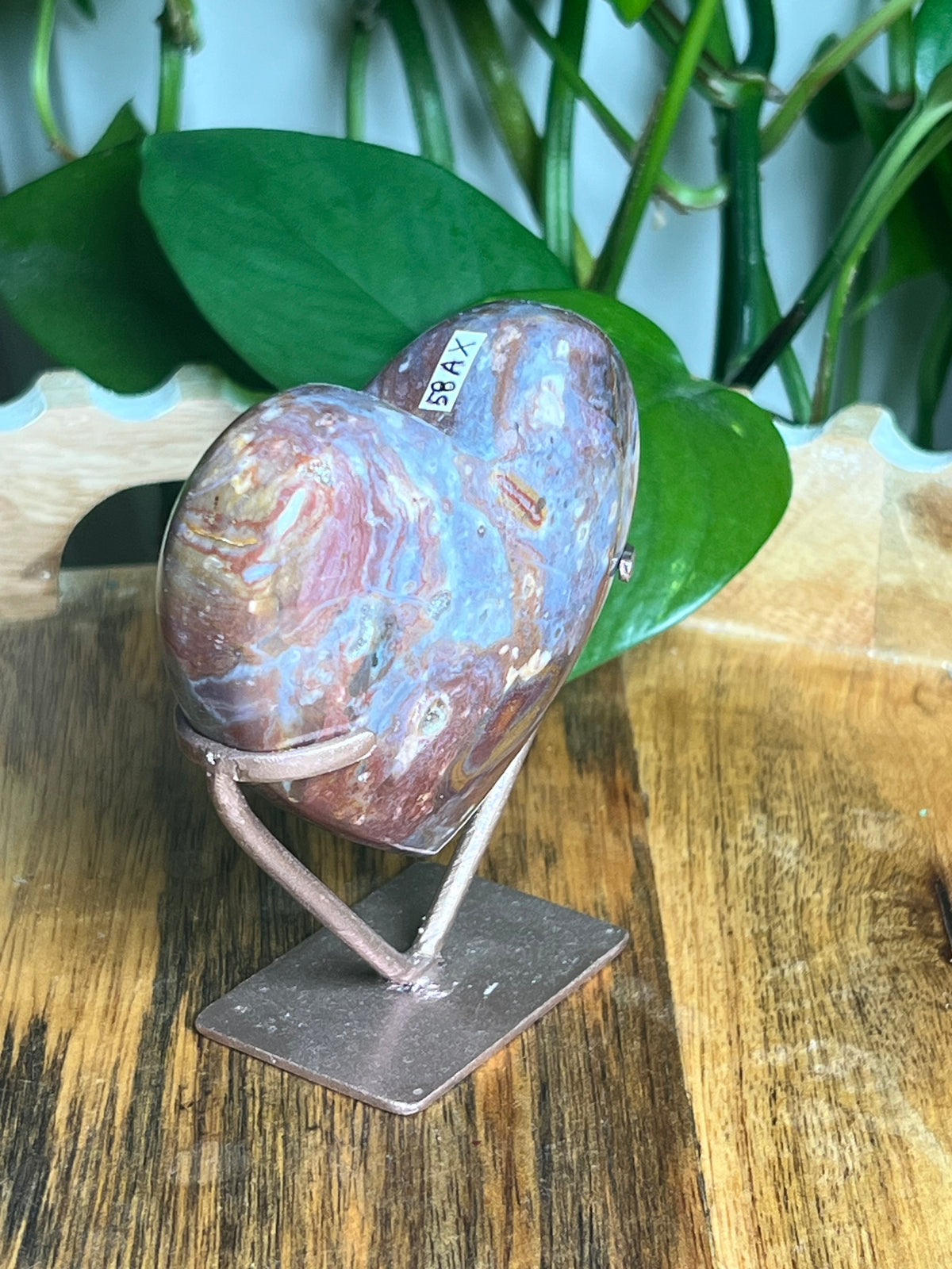 River Jasper Heart: AX