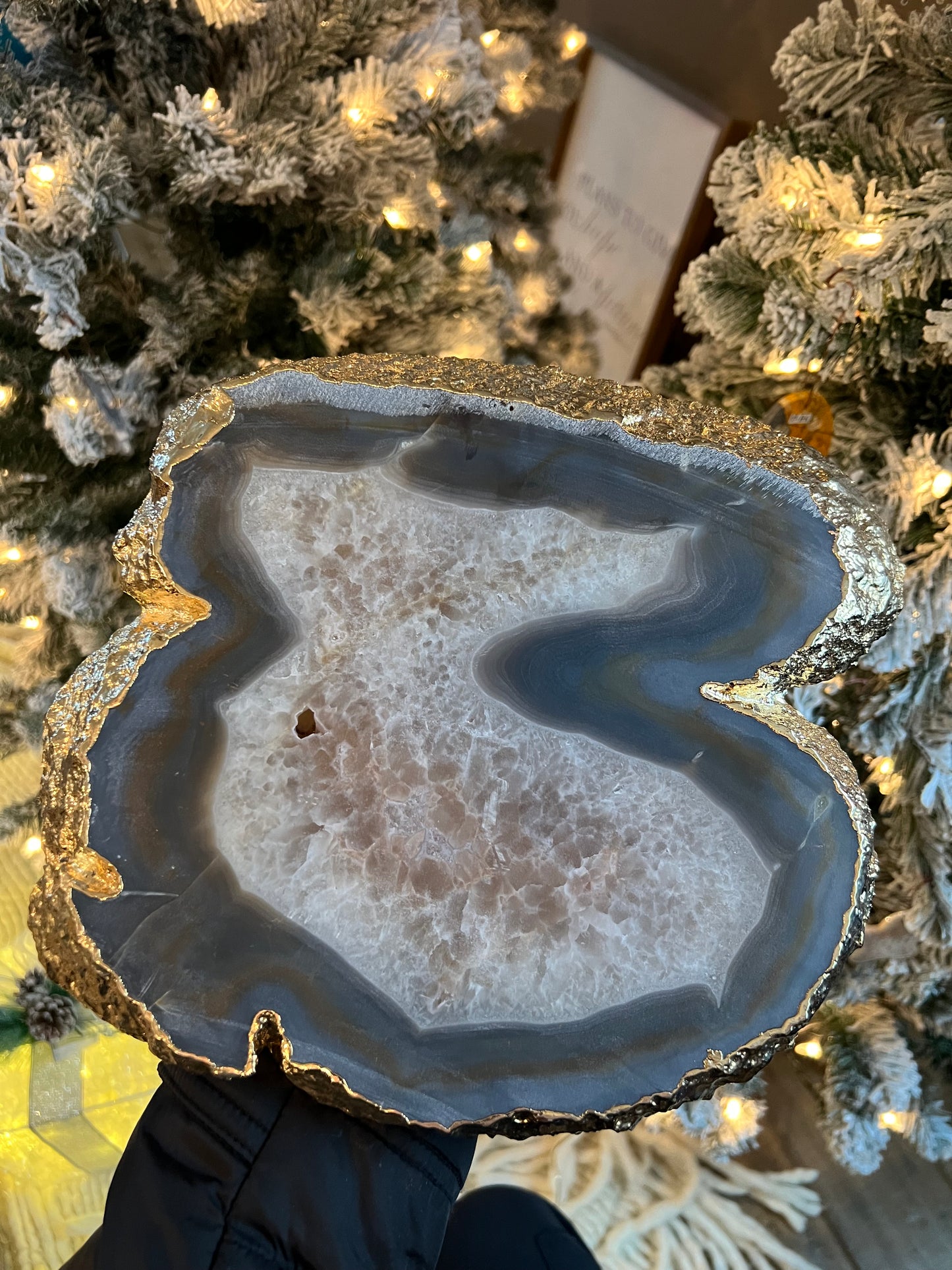 Brazilian Coaster Gold Platted