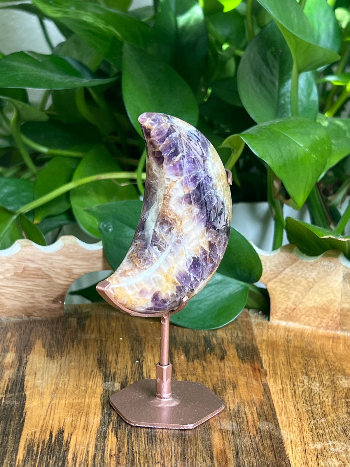 Indonesian Amethyst Puffy Moon: XA