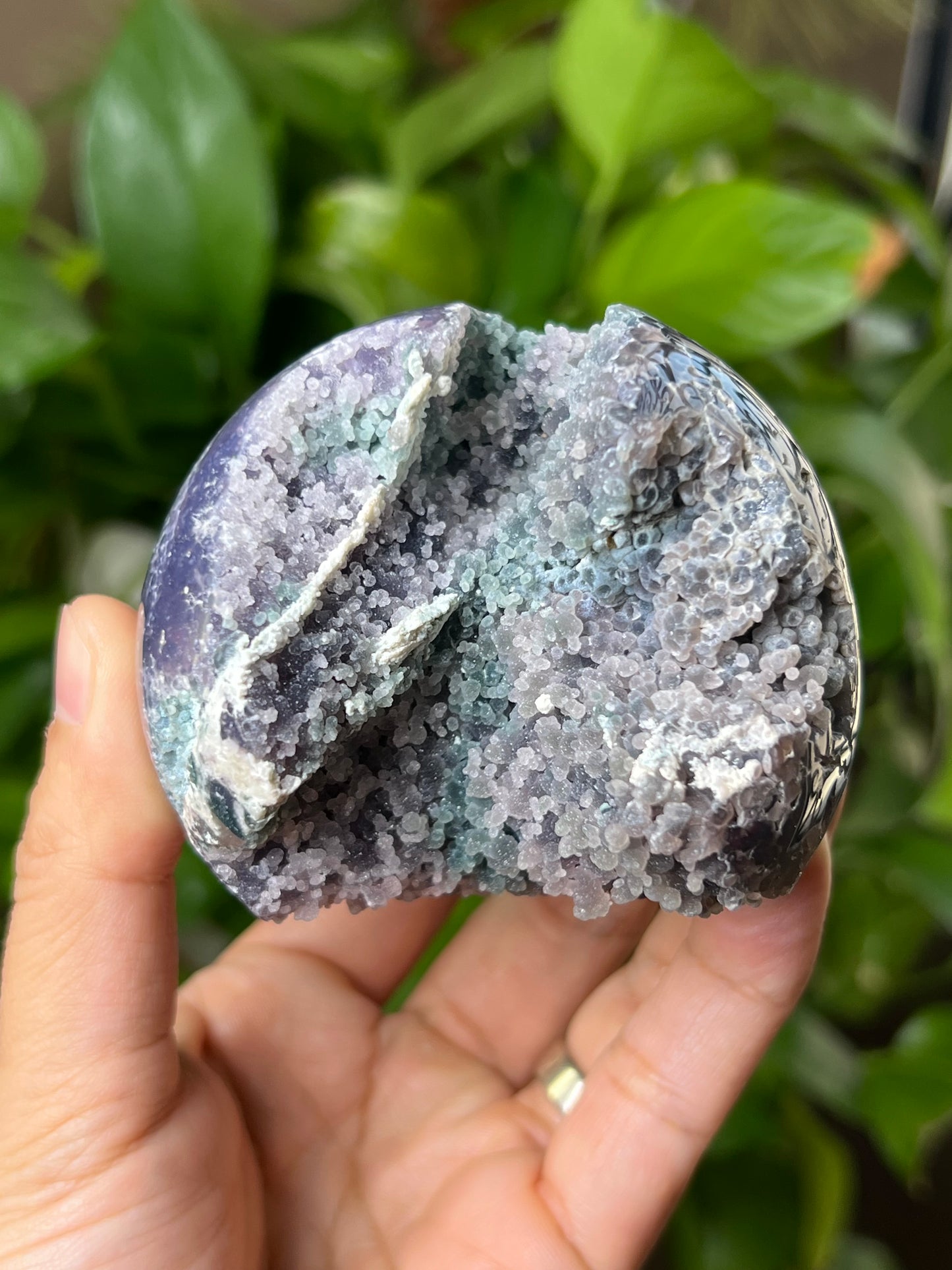 Grape Agate Sphere