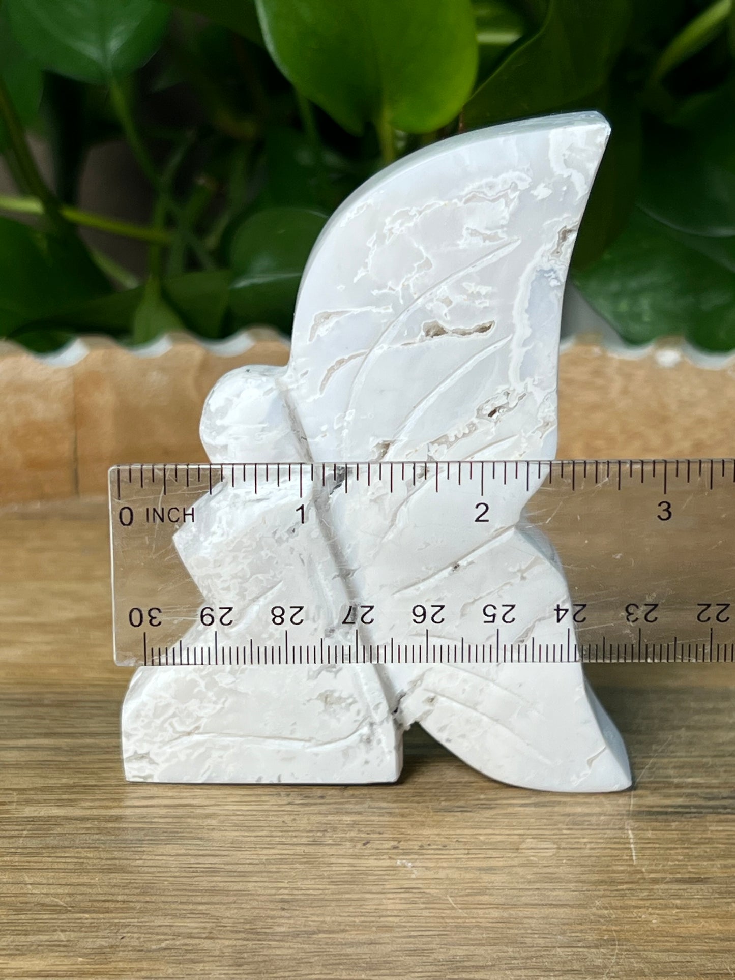 White Plume Agate Fairy