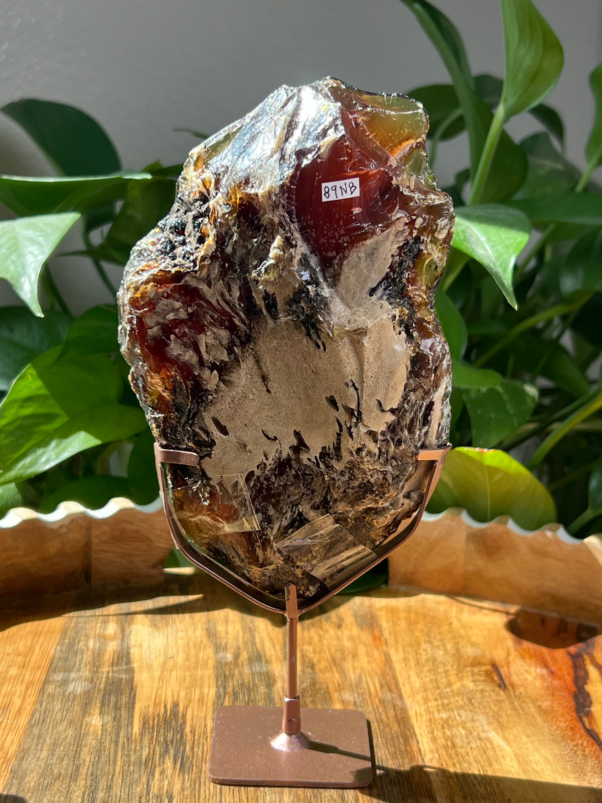 Blue Amber Slab: NB