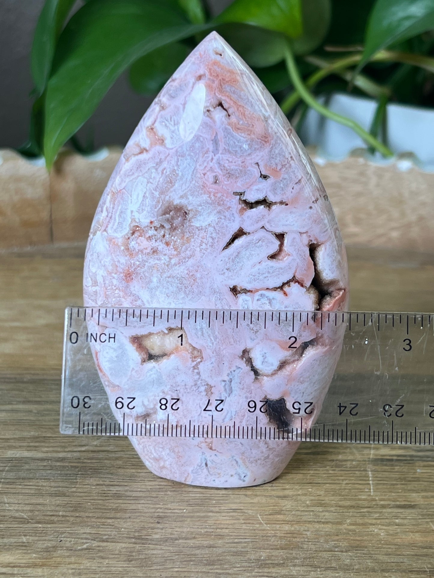 Pink Carnelian Flame