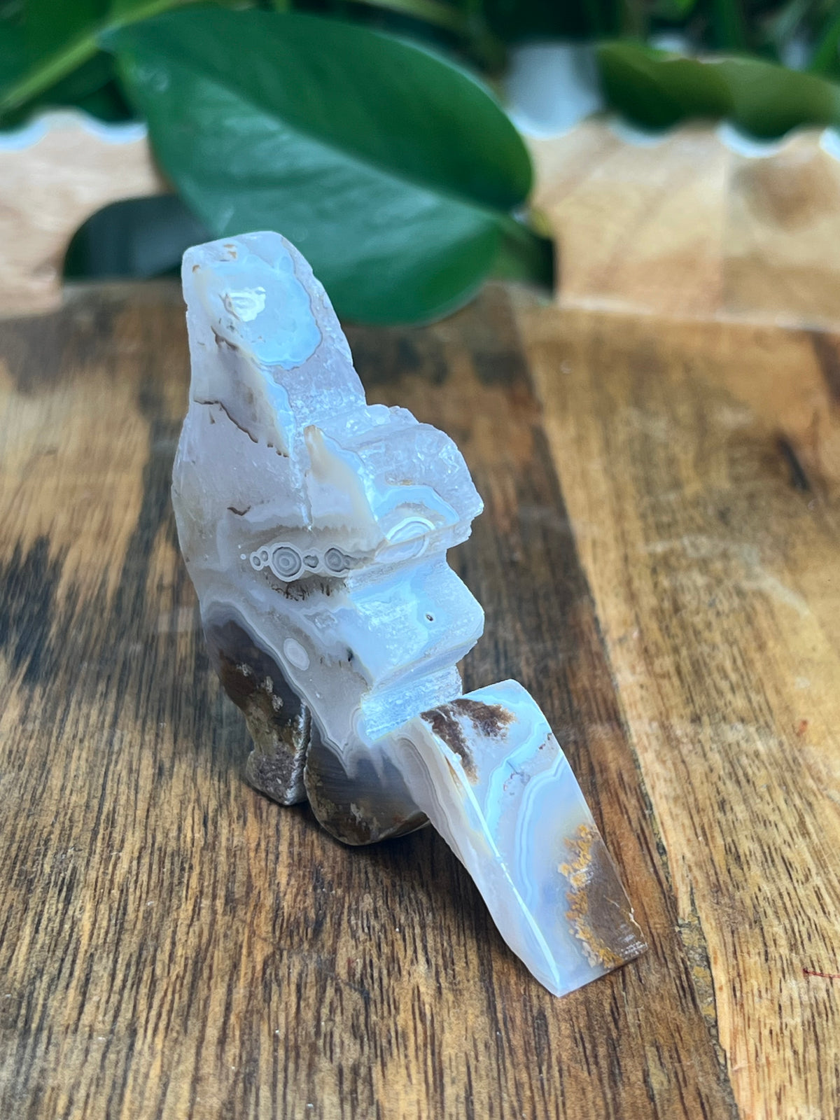 Scenic Moss Agate Pixie Fairy: N