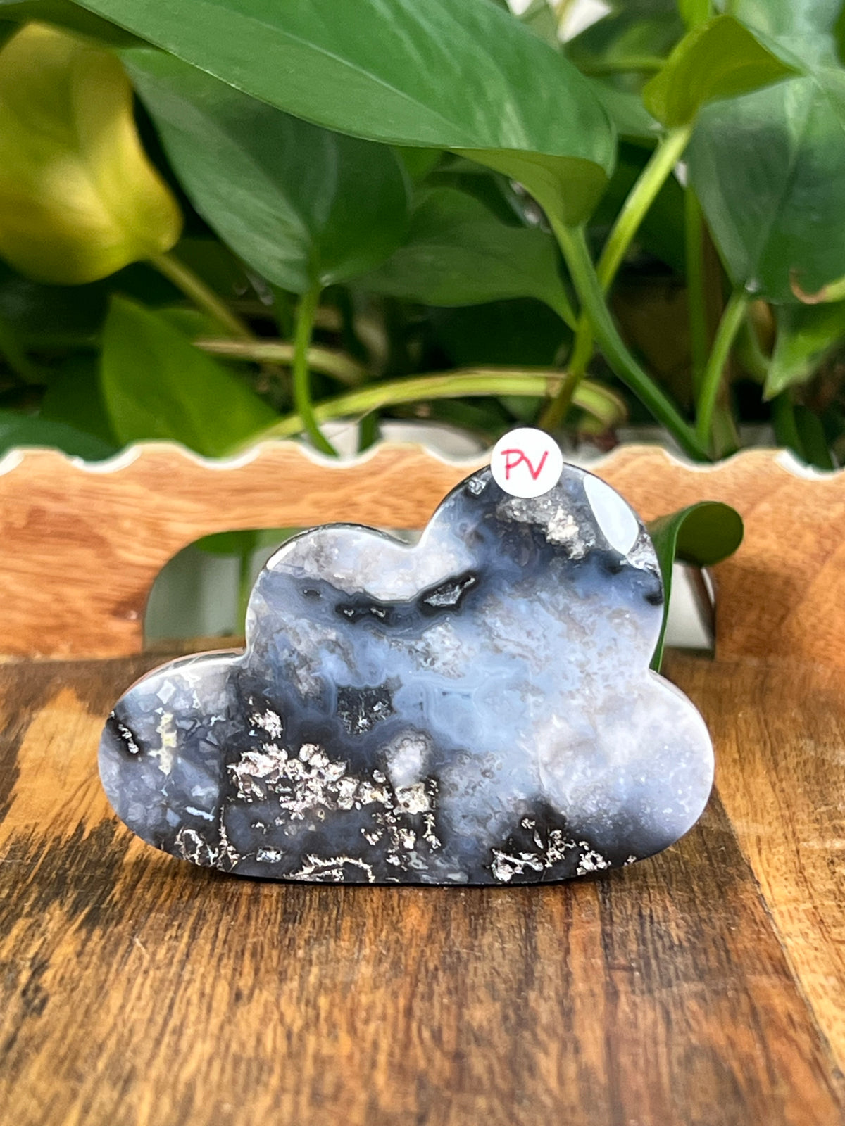Blue Plume Agate Mini Clouds