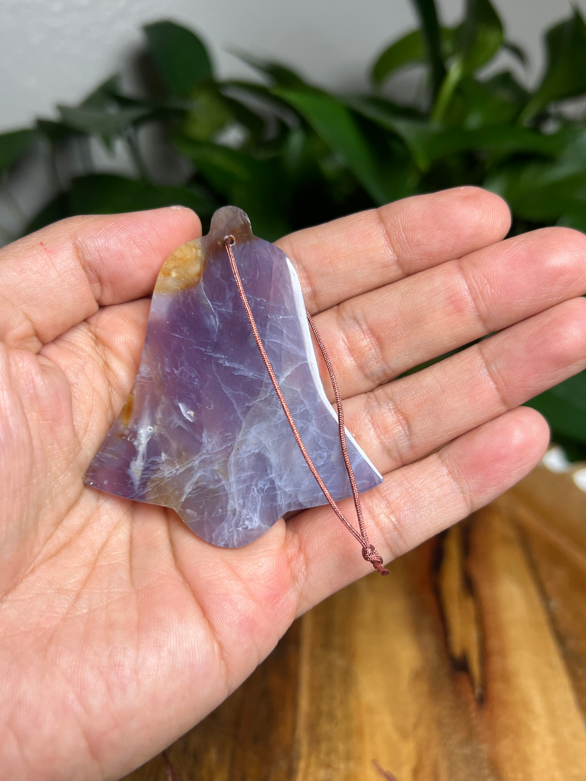 Purple Chalcedony Ornament Bell: CD