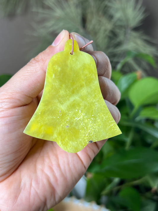 Idocrase Bell Ornament