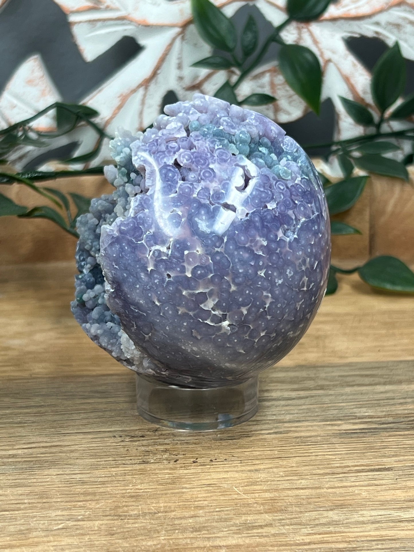 Grape Agate Sphere