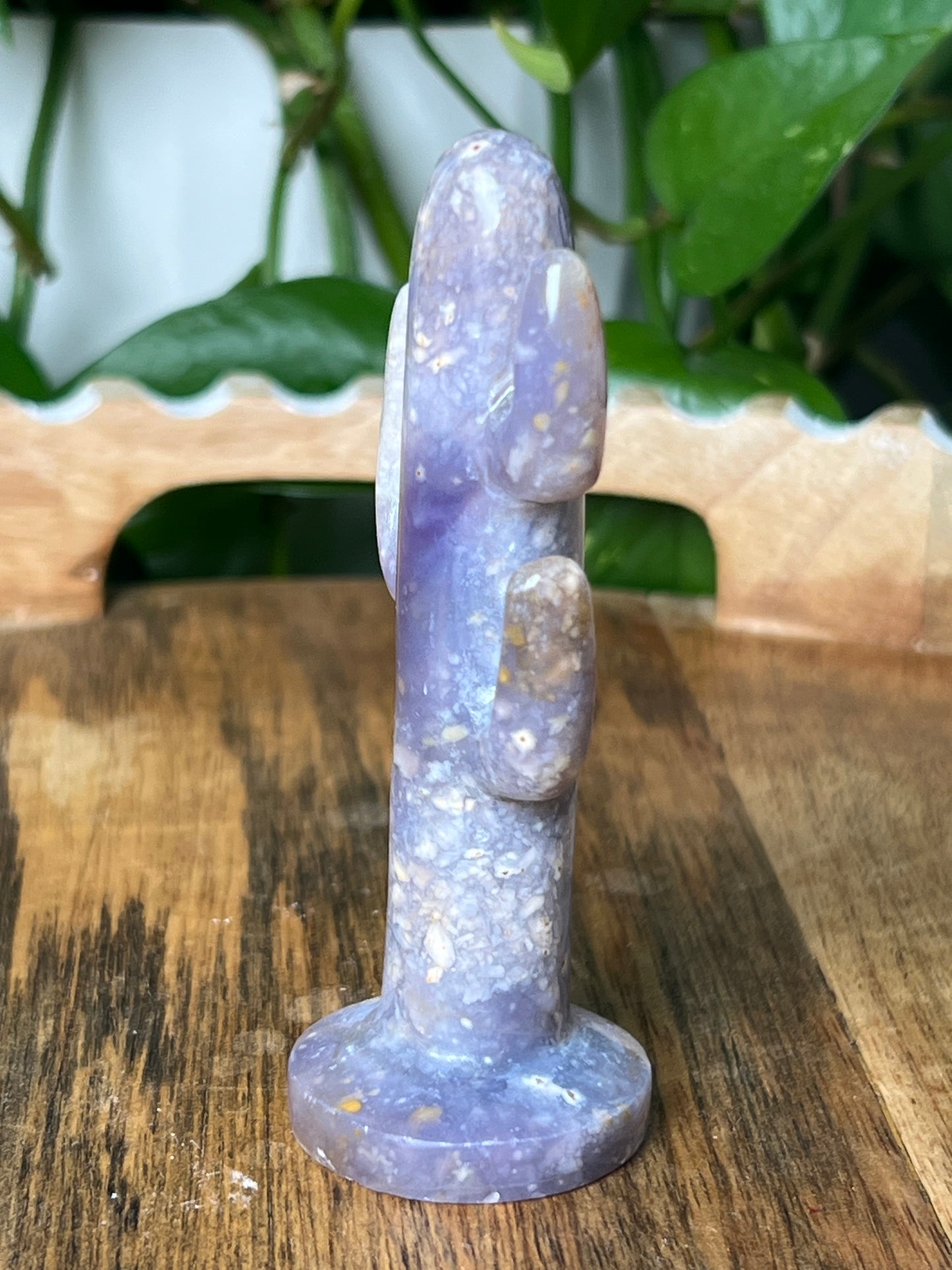 Purple Chalcedony Cactus