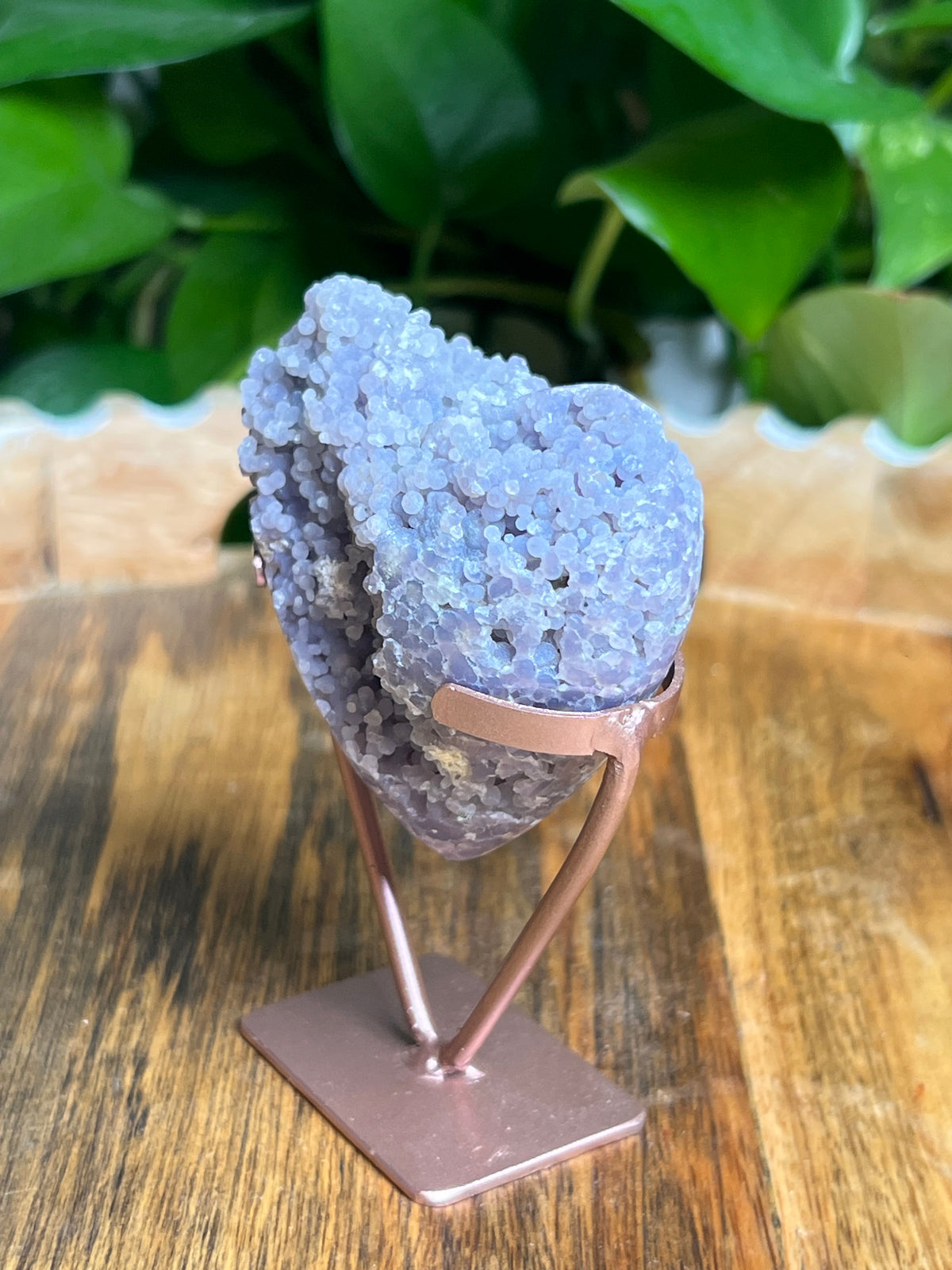 Grape Agate Heart: BL