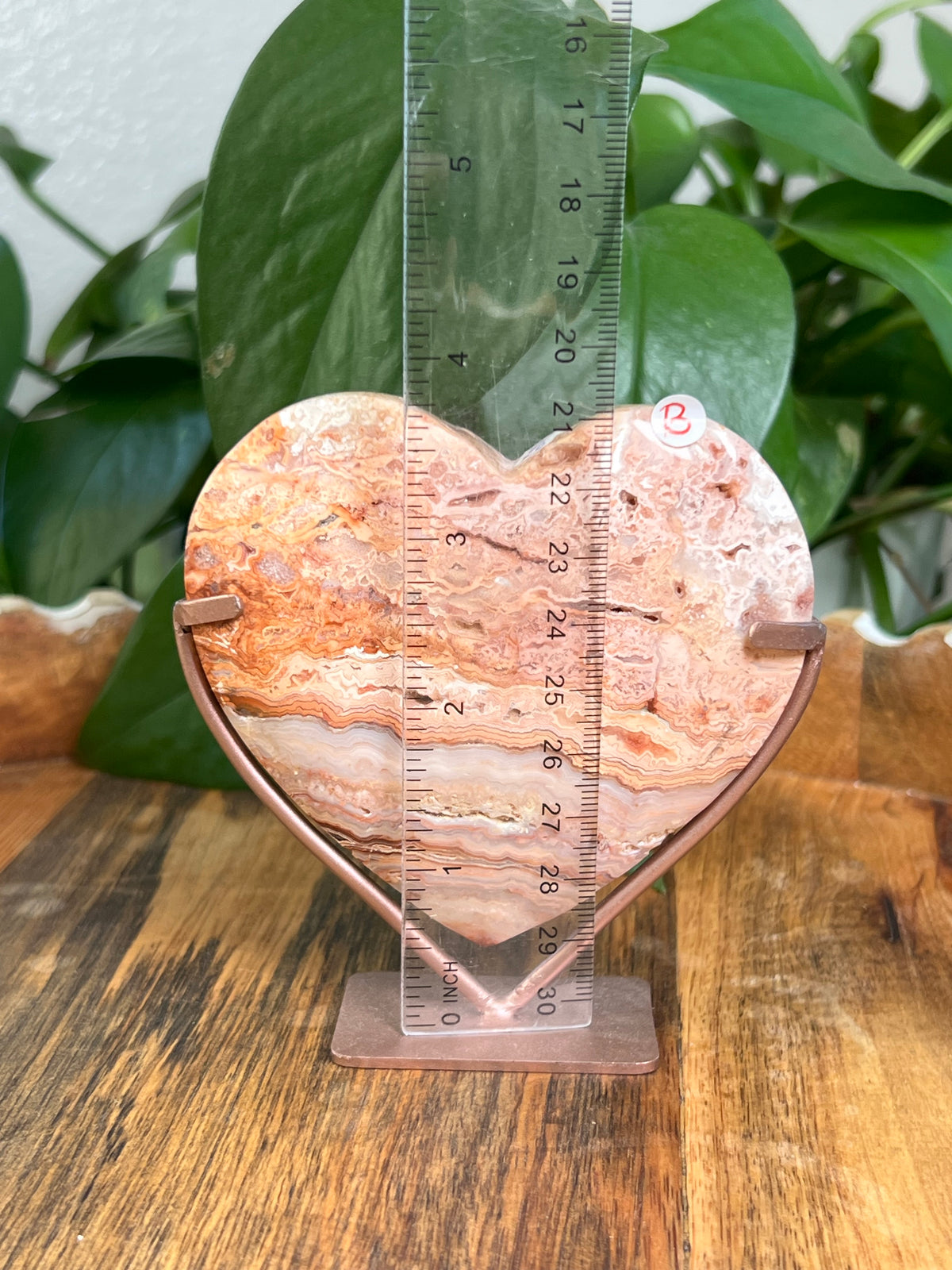 Crazy Lace Agate Hearts