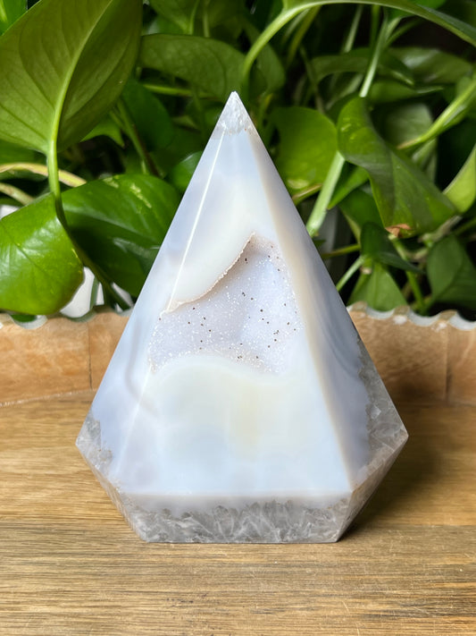 Brazilian Druzy Agate Diamond