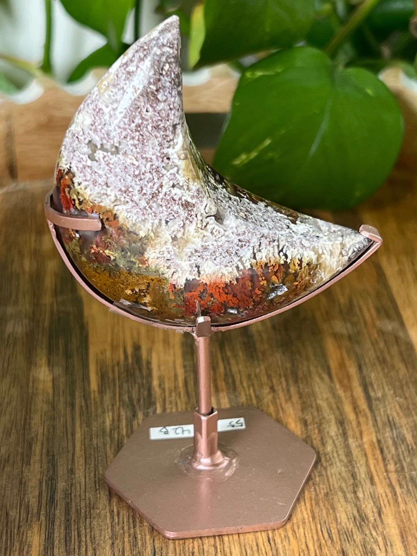 Scenic Moss Agate Moon