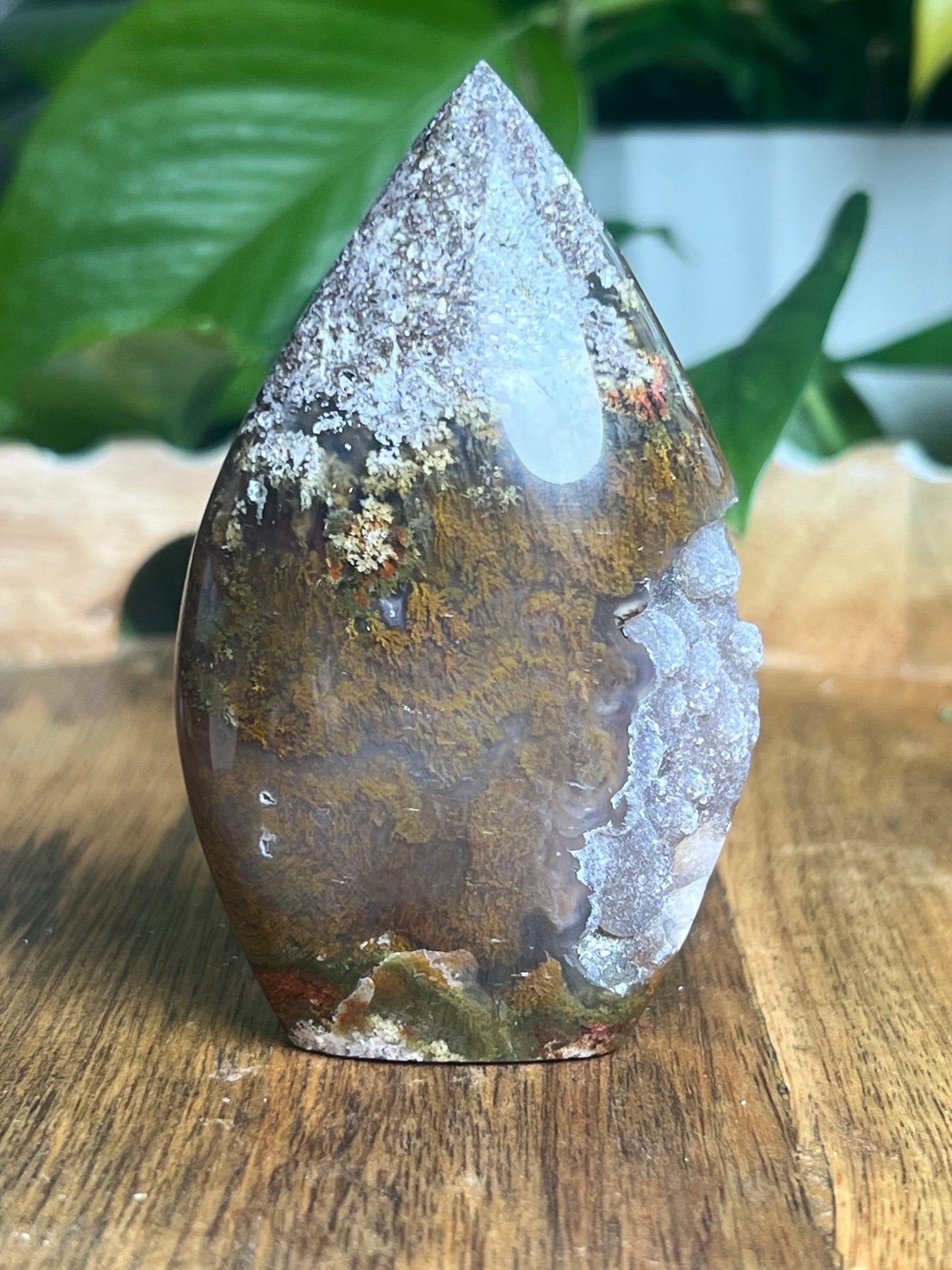 Scenic Moss Agate Flame BL