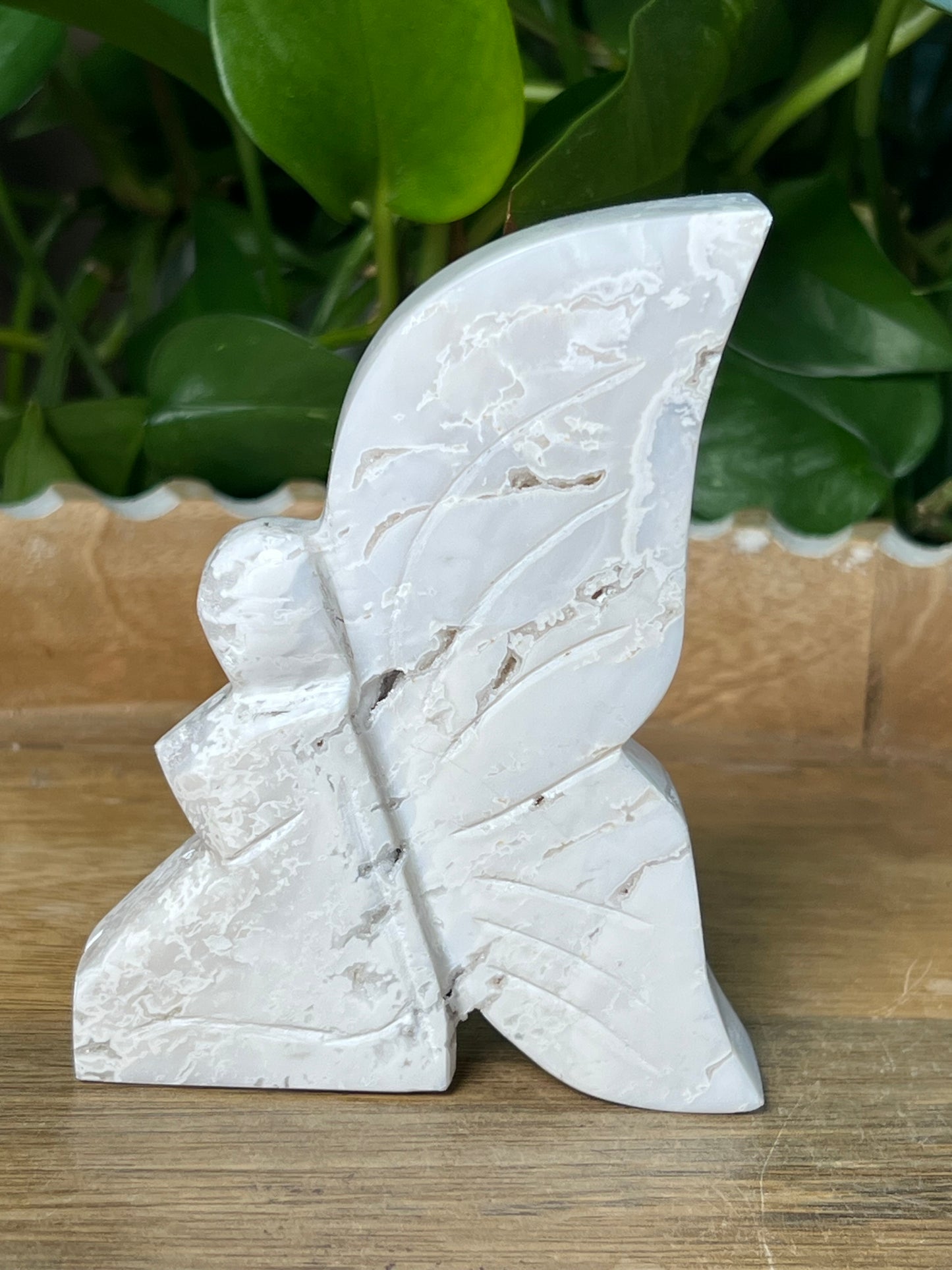 White Plume Agate Fairy